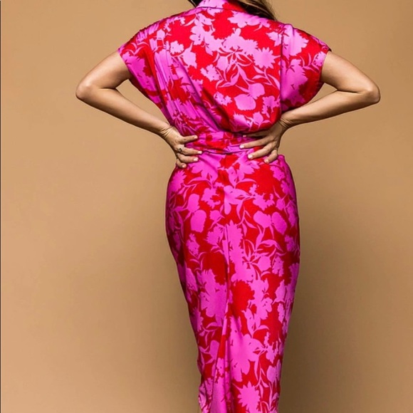 Semi wrap dress - Picture 2 of 3